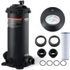 image:imageVEVOR 2026 PRO Cartridge Pool Filter Tank amp Element for Above Ground amp Inground Pools Large 320325Sq Ft Cleaner System Compatible WPumps 2 to 25 HP Up to 11769 GPH for Pools Up to 94150 GallonsCartridge Tank  Element