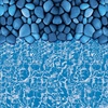 image:imageVEVOR 24ft Round Above Ground Pool Liner Unibead Pool Liners Standard Gauge 52inch Wall Height Designed for Steel Sided AboveGround Swimming PoolsOval