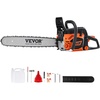 image:imageVEVOR 254 CC 2Cycle Top Handle Gas Powered Chainsaw 12 Inch Petrol Handheld Cordless Chain Saw for Tree Wood Cutting58CC 20inch