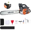 image:imageVEVOR 254 CC 2Cycle Top Handle Gas Powered Chainsaw 12 Inch Petrol Handheld Cordless Chain Saw for Tree Wood Cutting62CC 20inch