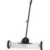 image:imageVEVOR 55Lbs Rolling Magnetic Sweeper with Wheels 36inch Large Magnet Pickup Lawn Sweeper with Telescoping Handle PushType Magnetic Pick Up Sweeper Easy Cleanup of Workshop Yard Garage24 inch