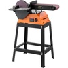 image:imageVEVOR 6 Disc Sander amp 2 x 42 Belt Sander 420W Professional Bench Belt Disc Sanders Combo with Multiple Angle Adjustments for DIY Woodworking Furniture Refinishing Knife Sharpening9 Disc  6 x 48 Belt Sander Combo
