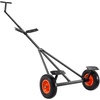 image:imageVEVOR Boat Trailer Dolly 420lbs Load Capacity Carbon Steel Trailer Mover with Adjustable Length 157 in Pneumatic Tires and Nonslip Support Bracket for Moving Kayak Motorboat Fishing Boat420lbs