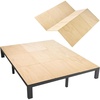 image:imageVEVOR Bunkie Board Twin Size 35 x 71 Foldable Box Spring 04 Thicker Wooden Bed Boards for Under Mattress Bed Slats with No Assembly Required Easytouse Bed Support BoardCalifornia King