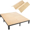 image:imageVEVOR Bunkie Board Twin Size 35 x 71 Foldable Box Spring 04 Thicker Wooden Bed Boards for Under Mattress Bed Slats with No Assembly Required Easytouse Bed Support BoardKing