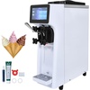 image:imageVEVOR Commercial Ice Cream Machine 106 QTH Yield 1000W Single Flavor Countertop Soft Serve Ice Cream Maker 4L Hopper 16L Cylinder Touch Screen Auto Clean Precooling for Restaurant Snack BarCountertop 1 Flavors Flagship Model