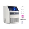 image:imageVEVOR Commercial Ice Maker 440lb24h Ice Maker Storage Capacity 120lbs 160 Ice Cubes in 15min LED Digital Display Freestanding SelfCleaning for Bar Office Restaurant