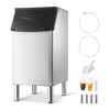 image:imageVEVOR Commercial Ice Maker Storage Bin 300 LBS Capacity IceBin Stainless Steel Commercial Ice Storage Bin with Adjustable AntiSlip Rubber Feet Suitable for Restaurant Hotel and Beverage Shops