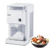 image:imageVEVOR Commercial Ice Shaver Crusher 220lbshr Electric Fluffy Ice amp Snow Cone Machine 250W 1500RPM Tabletop Fluffy ShavedIce Machine for Parties Events Snack Bar Home and Commercial Use White1496x1161x2047