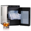 image:imageVEVOR Countertop Ice Maker 24 Cubes Ready in 15 Mins 45lbs in 24Hrs SelfCleaning Portable Ice Maker with Ice Scoop and Basket Ice Machine with 3 Sizes Ice Cube for Home Kitchen Office Party22lbs24H