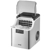 image:imageVEVOR Countertop Ice Maker 24 Cubes Ready in 15 Mins 45lbs in 24Hrs SelfCleaning Portable Ice Maker with Ice Scoop and Basket Ice Machine with 3 Sizes Ice Cube for Home Kitchen Office Party45lbs24H