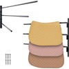 image:imageVEVOR Freestanding Saddle Stand 30 x 30 x 685 in 3 Tiers Saddle Rack Heavy Duty Saddle Blanket Holder with Removable amp Rotating Tiers English amp Western Saddle Rack for Tack Room Organization3 Tiers2 Packs