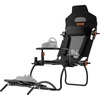 image:imageVEVOR Gaming Racing Wheel Stand Compatible with Logitech G923G920G29 amp Thrustmaster T248P HeavyDuty Adjustable Steering Wheel Stand Cockpit 330 lbs Capacity Compact for Sim RacingPortable Large Base