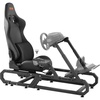image:imageVEVOR Gaming Racing Wheel Stand Compatible with Logitech G923G920G29 amp Thrustmaster T248P HeavyDuty Adjustable Steering Wheel Stand Cockpit 330 lbs Capacity Compact for Sim RacingSmall Base without Wheels