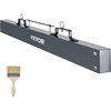 image:imageVEVOR Hanging Magnetic Sweeper Pickup Tool120lbs Nail HangType Magnetic Forklift SweeperIndustrial Grade Magnets Steel Material Hunting Accessories for Picking Up Nails Bolts Iron Chips Metals48 Inch 67lbs
