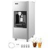 image:imageVEVOR Ice Dispenser Ice Storage Bin with 180 Lbs Storage Capacity 20 LbsMin Automatic Ice Dispensing with Crusher Height Adjustable Feet for Commercial Ice Maker Machine Restaurant and Hotel