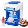 image:imageVEVOR Ice Shaver Machine Electric Snow Cone Machine 265 LBSH Shaved Ice Machine 250W Ice Crusher Triple Blades Tabletop Shaved Ice Maker with Adjustable Fineness for Home and Commercial UseBlue