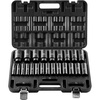 image:imageVEVOR Impact Socket Set 34 Inches 29 Piece Impact Sockets 6Point Sockets Rugged Construction CRM0 34 Inches Drive Socket Set Impact SAE 34 inch  212 inch with a Storage Cage12 26PCS
