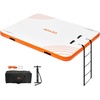 image:imageVEVOR Inflatable Floating Dock Inflatable Dock Platform NonSlip Air Dock Platform with Portable Carrying Bag amp Detachable Ladder Floating Platform Island Raft for Pool Beach Ocean8 x 6 FT