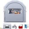 image:imageVEVOR Inflatable Paint Booth 13 x 10 x 9 ft Portable Spray Booth with 750W Powerful Blower and Large Filter Cotton Arched Roof Blow Up Painting Tent for Bike Motorcycle and Furniture Gray