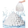 image:imageVEVOR Pool Filter Balls for Sand Filter 4 lbs Filter Balls Replace Pool Filter Sand Reusable Blue Polyester Fiber Filter Media with Wash Bag for Swimming Pool Aquarium Tank Above Ground PoolWhite
