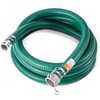 image:imageVEVOR Suction Hose 2 in x 20 ft Green High Quality Hose with Camlock Connectors and Aluminum Fittings Fit Various Pumps for Sewage Treatment Water Transportation and More Agricultural Purposes2 x 20 suction hose