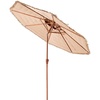 image:imageVEVOR Tiki Umbrella Thatched Patio Umbrella with Tilt Hawaiian Style Beach Parasol with PP Thatch and 8 Metal Ribs Grass Pool Umbrellas for Beach Patio Poolside Backyard amp Garden