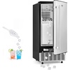 image:imageVEVOR Undercounter Builtin Ice Maker 80 LbsDay Under Counter Ice Maker Machine with Reversible Door Stainless Steel Freestanding Ice Maker for Commercial Home Kitchen Electric Drainage