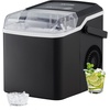 image:imageVEVOR Water Dispenser with Ice Maker 3in1 Countertop Water Dispenser 35 LBS24H 12 Cubes7 Min Fast Ice Making with 4 LBS Storage BulletCrushed ICES amp ColdWater for Home Kitchen Party26lbs24H