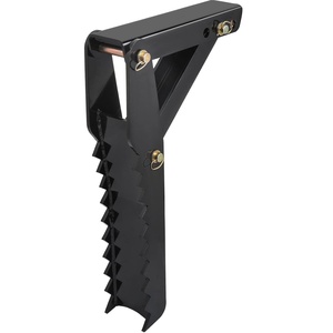 image:image18 inch Backhoe Excavator Thumb Attachments Weld On Adjustable Boom Tractor Excavator 12Inch Teeth Thick Steel Plate Assembly 12MM BoltOn Design32inch
