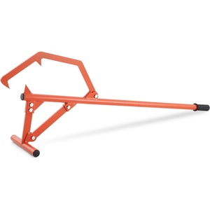image:imageVEVOR 48 Timberjack Log Lifter Adjustable Heavy Duty Log Roller Cant Hook Log Jack with Rubber Grip amp Triangular Support Log Cant Hook Logging Tools for Rolling and Lifting Logs up to 25 DiaSteel Handle 48 for Up to 25 Logs
