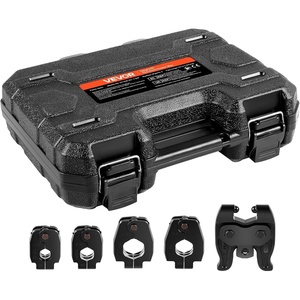 image:imageVEVOR 5PCS ProPress Pressing Kit for Compact Series Press Tools 4PCS Press Rings 12 34 1 114 amp R8 Actuator for ProPress Copper Pipes Compatible with 24KN Press Tools for 180 Operation