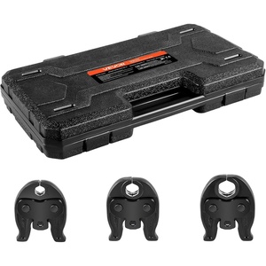 image:imageVEVOR 5PCS ProPress Pressing Kit for Standard Series Press Tools 4PCS Press Rings 12 34 1 114 amp R8 Actuator for ProPress Copper Pipes Compatible with 32KN Press Tools for 180 Operation24KNPress 12341inch