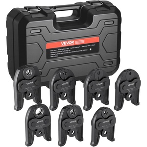 image:imageVEVOR 5PCS ProPress Pressing Kit for Standard Series Press Tools 4PCS Press Rings 12 34 1 114 amp R8 Actuator for ProPress Copper Pipes Compatible with 32KN Press Tools for 180 Operation32KNR 143812583478118inch