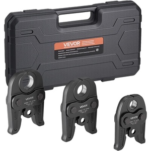 image:imageVEVOR 5PCS ProPress Pressing Kit for Standard Series Press Tools 4PCS Press Rings 12 34 1 114 amp R8 Actuator for ProPress Copper Pipes Compatible with 32KN Press Tools for 180 Operation32KNVMP 12341inch