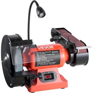 image:imageVEVOR 6 Disc Sander amp 2 x 42 Belt Sander 420W Professional Bench Belt Disc Sanders Combo with Multiple Angle Adjustments for DIY Woodworking Furniture Refinishing Knife Sharpening8 Disc  2 x 28 Belt Sander Combo