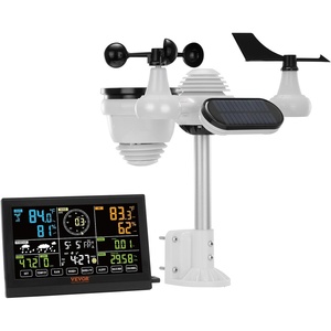 image:imageVEVOR 7in1 WiFi Weather Station with APP 75Inch VA Display Wireless Solar Powered Outdoor Sensor Rain Gauge Indoor Outdoor for Weather Forecast Wind Speed Temperature Humidity Rainfall7in1 Wireless Weather Station