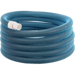 image:imageVEVOR Backwash Hose 15 in x 100 ft Blue PVC Hose with Clamps Camlock Aluminum Fittings Fit Various Pumps for Sewage Treatment Water Transportation and More Agricultural Purposes01 15 x30