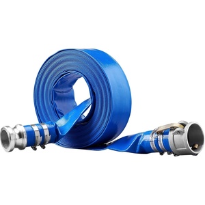 image:imageVEVOR Backwash Hose 15 in x 100 ft Blue PVC Hose with Clamps Camlock Aluminum Fittings Fit Various Pumps for Sewage Treatment Water Transportation and More Agricultural Purposes03 2 x 50 with connector