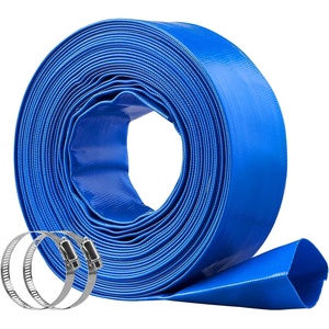 image:imageVEVOR Backwash Hose 15 in x 100 ft Blue PVC Hose with Clamps Camlock Aluminum Fittings Fit Various Pumps for Sewage Treatment Water Transportation and More Agricultural Purposes02 2 x 50