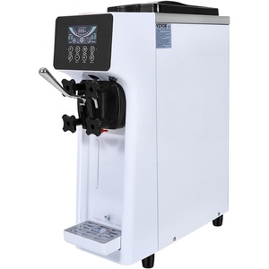 image:imageVEVOR Commercial Ice Cream Machine 106 QTH Yield 1000W Soft Serve Countertop Ice Cream Maker Single Flavor 4L Hopper amp 16L Cylinder LCD Display Auto Clean PreCooling Restaurant Snack Bar