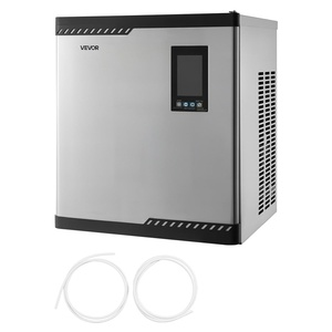 image:imageVEVOR Commercial Ice Maker Machine  Head 450 LbsDay Stainless Steel Ice Machine with Scheduled IceMaking SelfCleaning Adjustable Thickness Ideal for Restaurant Bar Cafe Hotel  Head Only1969 x 1969 x 2244 in