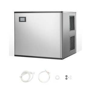 image:imageVEVOR Commercial Ice Maker MachineHead 800 lbs24 h 26 Inch Stainless Steel Industrial Ice Machine SelfCleaning and Scheduled Ice Making Modular Ice Cube Machine for Restaurant Hotel  Head Only