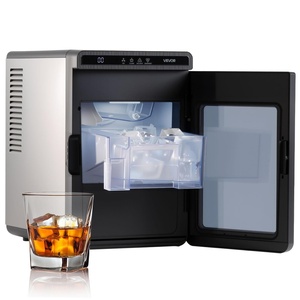 image:imageVEVOR Countertop Ice Maker 24 Cubes Ready in 15 Mins 45lbs in 24Hrs SelfCleaning Portable Ice Maker with Ice Scoop and Basket Ice Machine with 3 Sizes Ice Cube for Home Kitchen Office Party22lbs24H