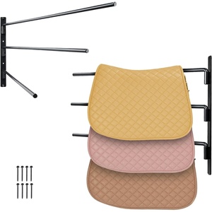 image:imageVEVOR Freestanding Saddle Stand 30 x 30 x 685 in 3 Tiers Saddle Rack Heavy Duty Saddle Blanket Holder with Removable amp Rotating Tiers English amp Western Saddle Rack for Tack Room Organization3 Tiers2 Packs