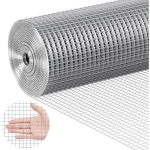 image:imageVEVOR Hardware Cloth 14 inch 48in x 100 ft 23 Gauge Hot Dipped Galvanized Wire Mesh Roll Chicken Wire Fencing Wire Mesh for Rabbit Cages Garden Small Rodents48 x 100