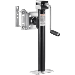 image:imageVEVOR Heavy Duty Swivel Trailer Jack 8000 lbs Static Load Capacity 285 Lift Jack Stand with Handle for RV Horse Utility and Yacht Trailers5000lbs