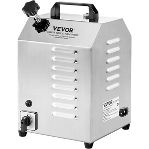 image:imageVEVOR Manual Meat Mixer 10L Fixed Tank  Heavy Duty Stainless Steel Hand Mixer for Ground Beef amp Sausage Max 15lb Mixing Meat Capacity with Gear Box and Lid HandleCT22
