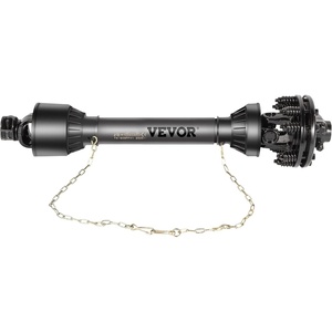 image:imageVEVOR PTO Shaft 138 PTO Drive Shaft 6 Spline Both Ends PTO Driveline Shaft Series 5 Tractor PTO Shaft 4357 Brush Hog PTO Shaft Black PTO Shaft wSlip Clutch for Bush HogFinish Mower4357