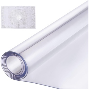 image:imageVEVOR Plastic Table Cover 24 x 48 Inch 15 mm Thick Frosted PVC Desk Mat Protector Waterproof amp Easy Cleaning Desk Pad Tablecloth for Office Dresser Dining RoomNight Stand96 x 42 Rectangular